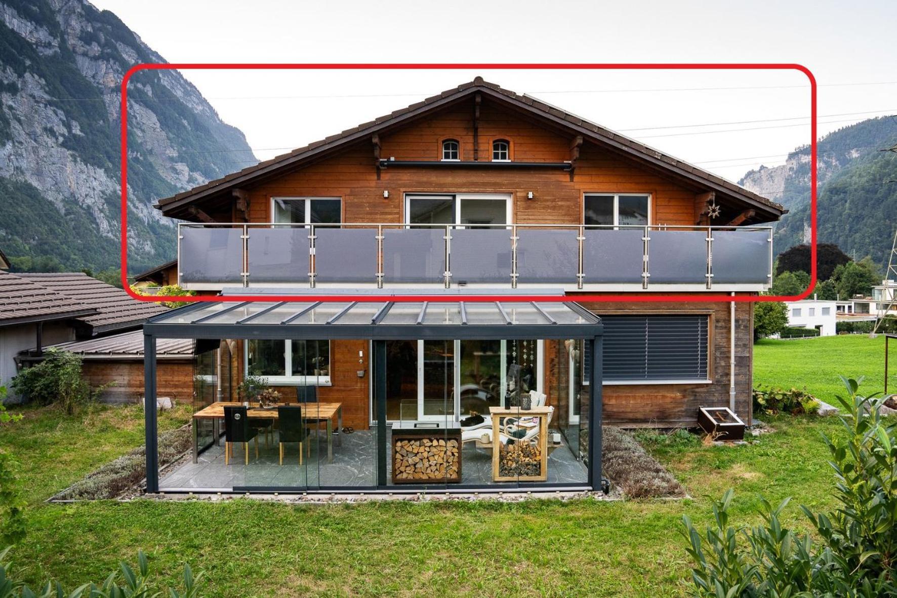 Glarner Bed Lägenhet Netstal Exteriör bild